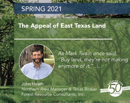 The Appeal of East Texas Land